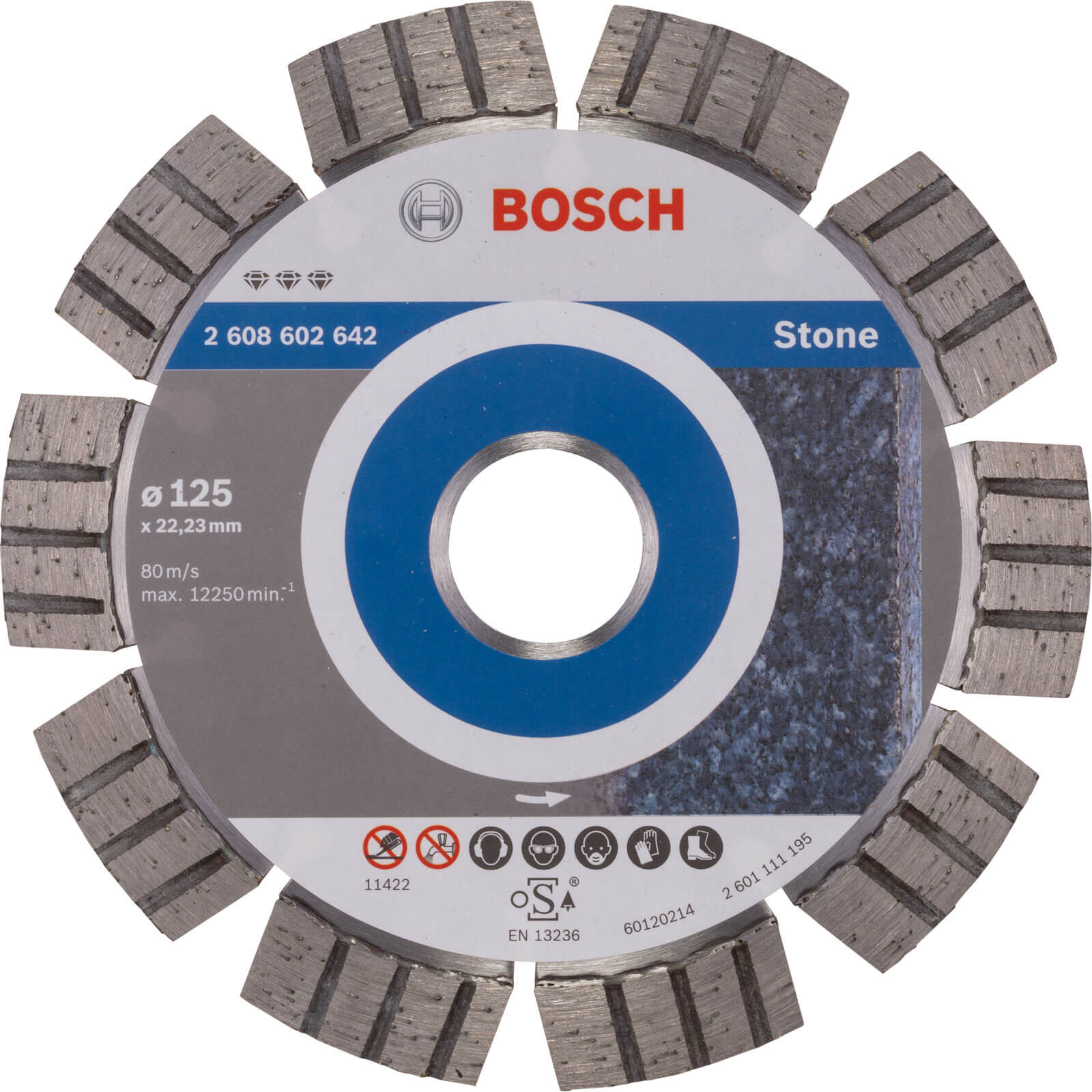 Bosch Best Stone Diamond Cutting Disc 125mm | Compare The Build