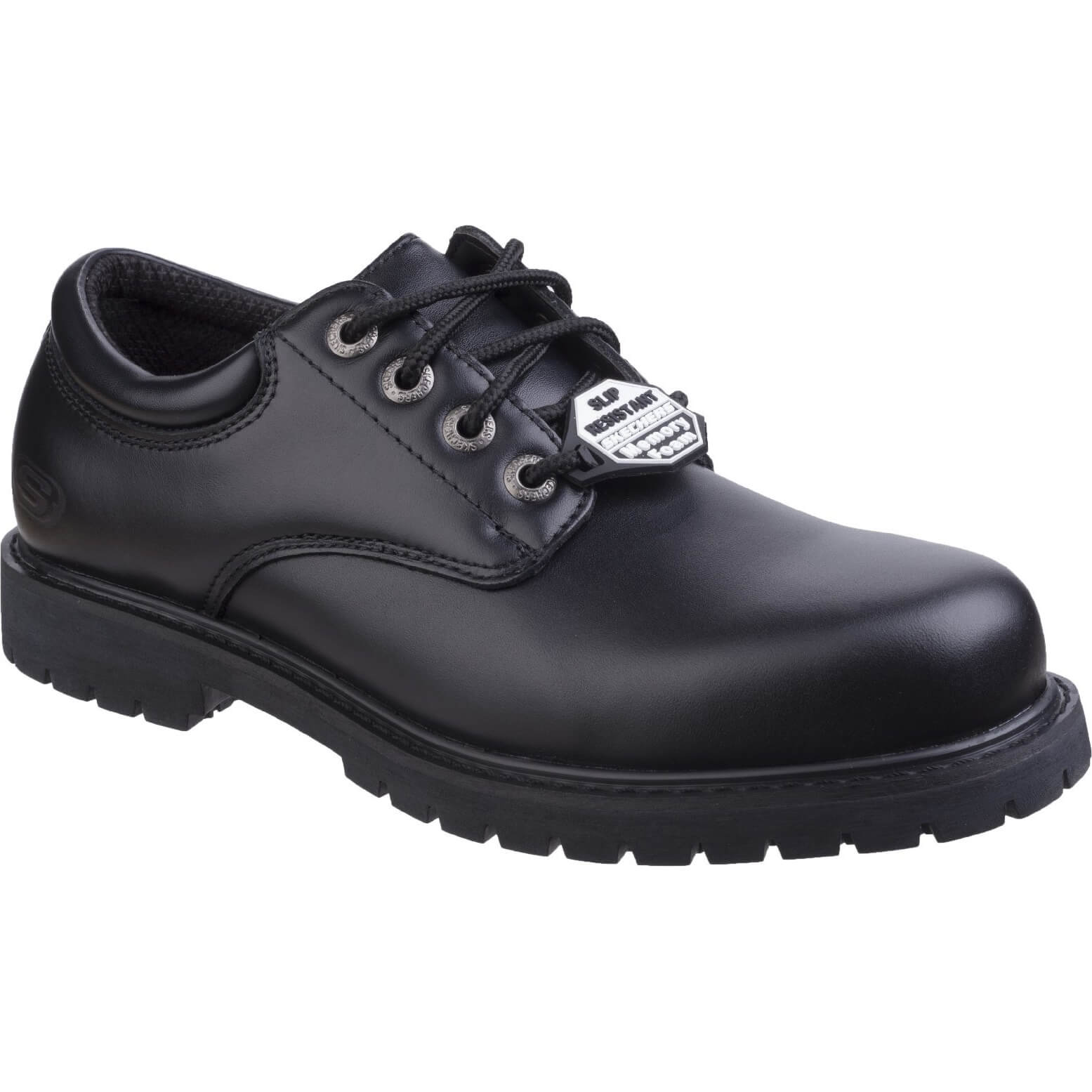 Skechers Work Cottonwood Elks Shoe Black Size 8 Price Comparisons | Compare The Build