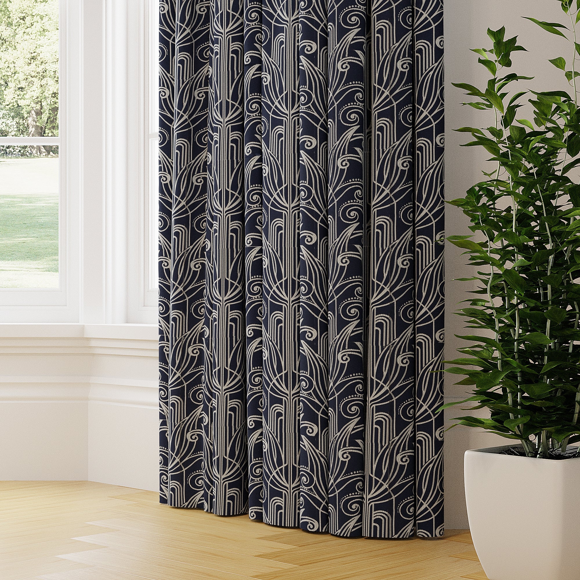 Rene Made to Measure Curtains Rene Blue Price Comparisons | Compare The Build