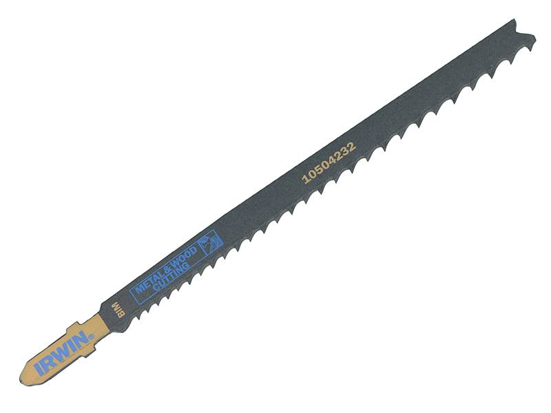 IRWIN® IRW10504232 Jigsaw Blades Metal & Wood Cutting Pack of 5 T345XF Price Comparisons | Compare The Build