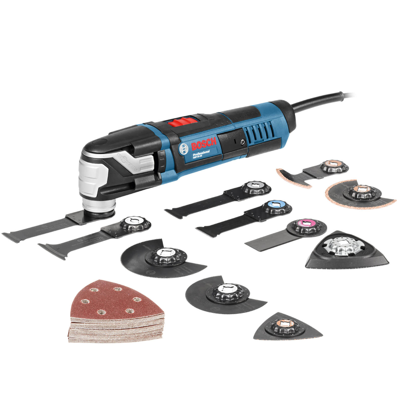 Bosch GOP 55-36 Starlock Max Oscillating Multi Tool and Accessory Pack 240v Price Comparisons | Compare The Build