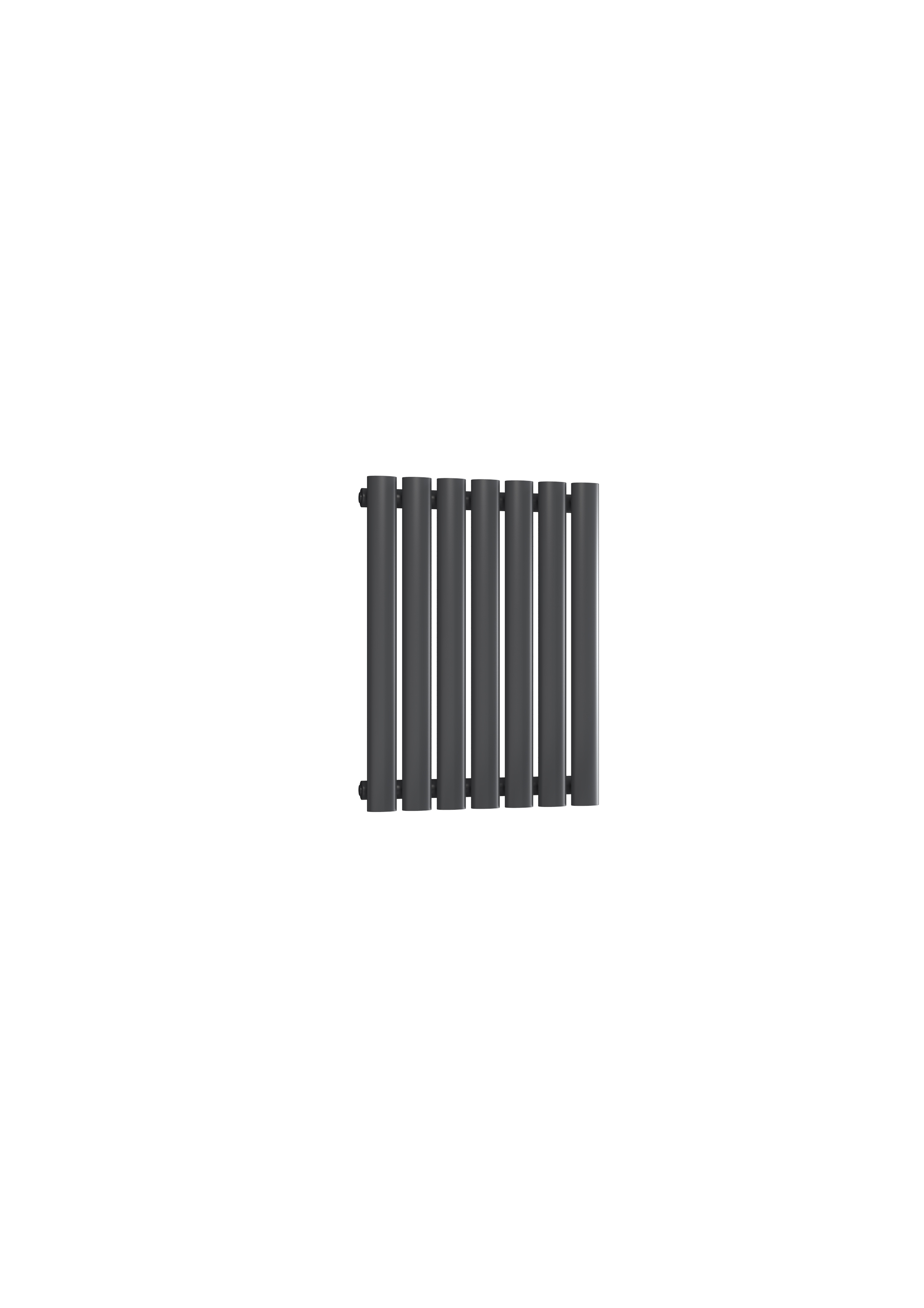 Reina Neva Horizontal Designer Radiator, Anthracite, 550mm x 413mm | Compare The Build