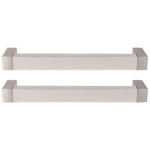 Flat Cabinet Handle Stainless Steel 160mm - Pack of 2 | Compare The Build