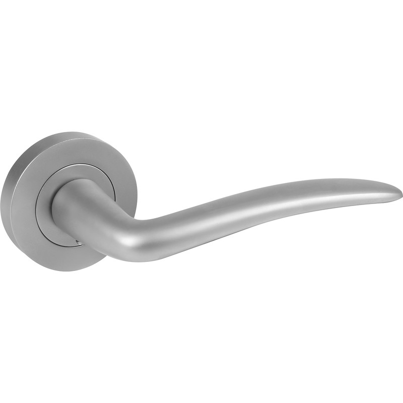 Eclipse Carla Lever On Rose Door Handles Satin (Pair) Nickel Price Comparisons | Compare The Build