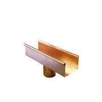 Copper Guttering Square 80x80mm Downpipe Outlet Coppa Gutta SOGO8 Price Comparisons | Compare The Build