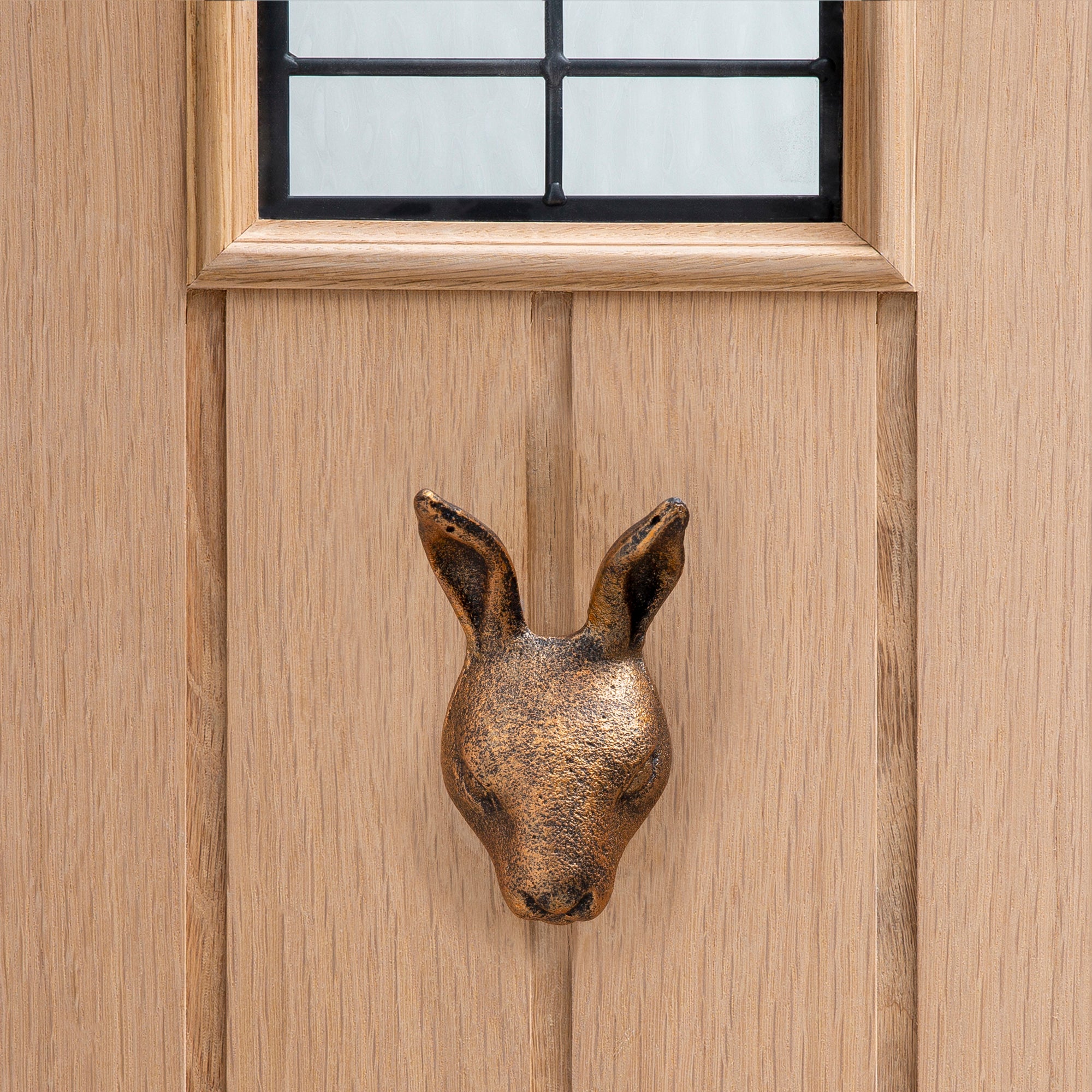 Hare Door Knocker Brown | Compare The Build