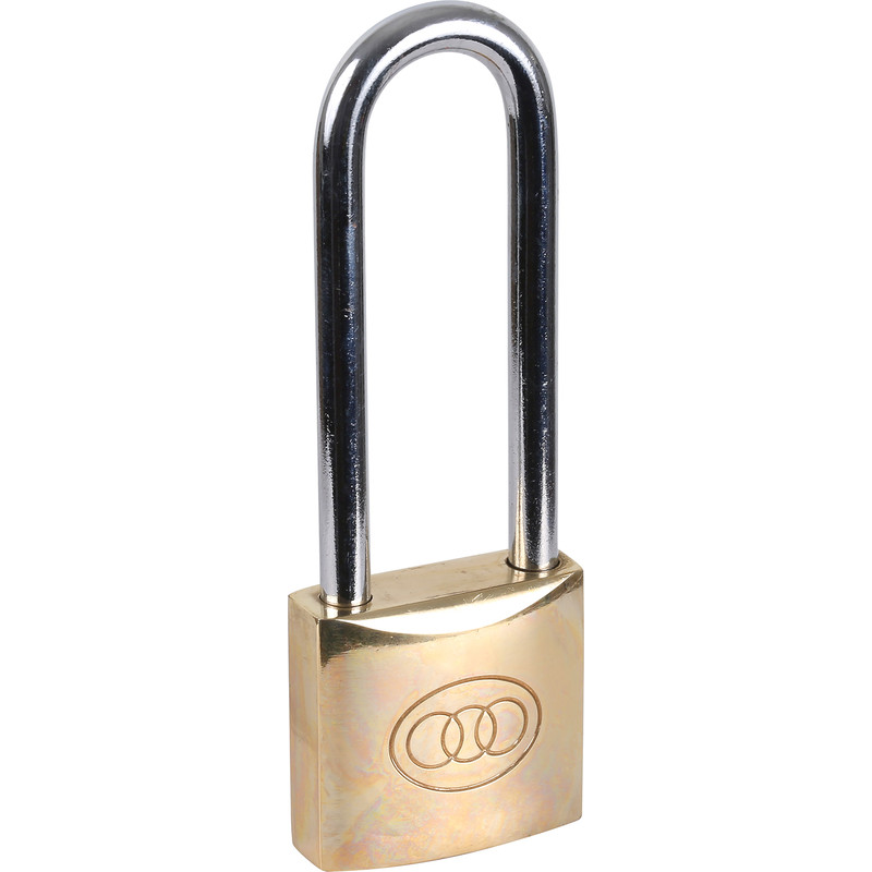 Tri Circle Tri-Circle Padlock 38 x 6.4 x 67mm LS in Brass | Compare The Build