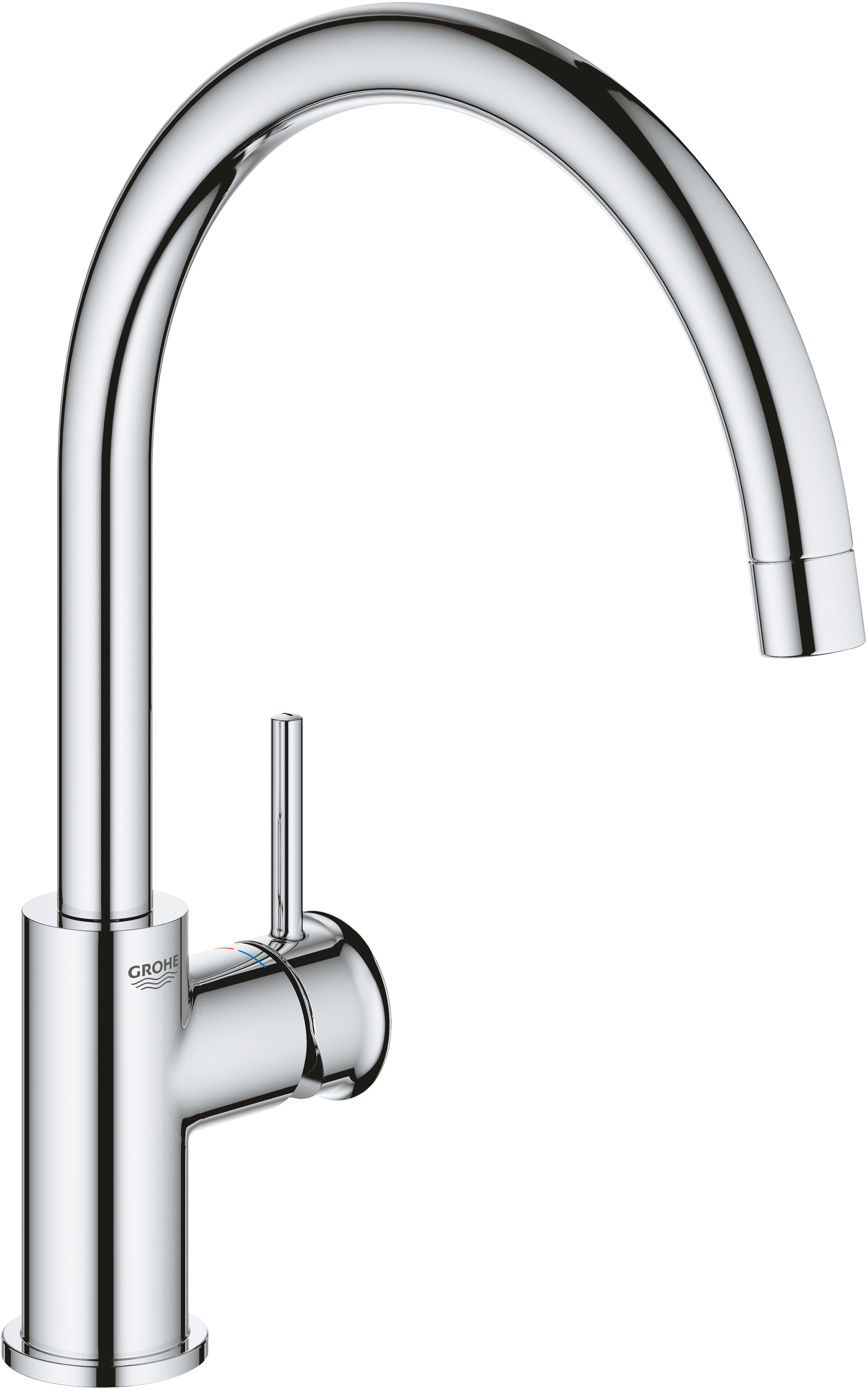 Grohe 31234001 Bauclassic Fast Fixation Tap Chrome Price Comparisons | Compare The Build