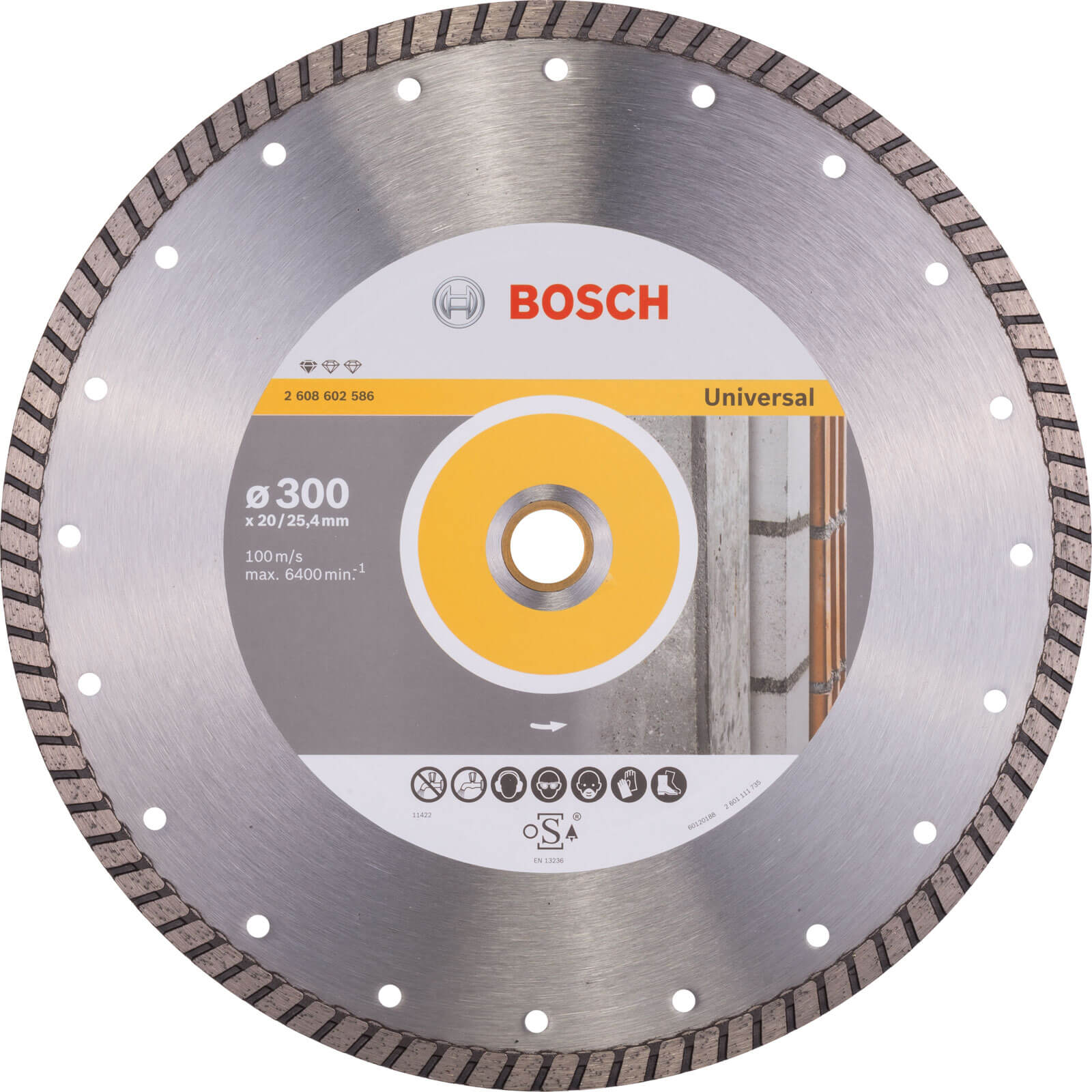 Bosch Turbo Diamond Disc Universal 300mm | Compare The Build