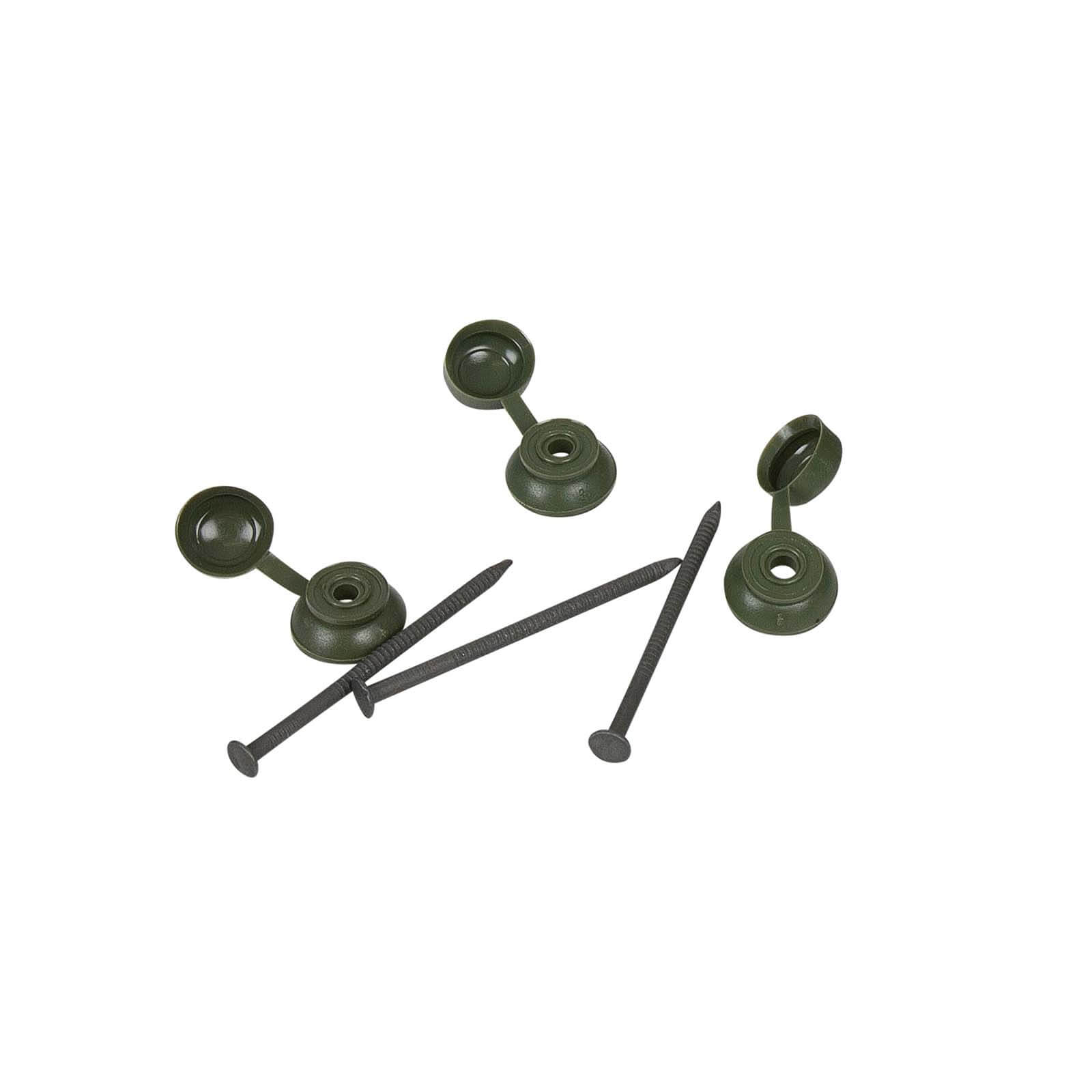 Coroline Green Fixings - 5 Packs of 20 | Compare The Build