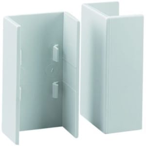 TTE White Mini Trunking Coupler - 25 x 16mm - Pack of 2 Price Comparisons | Compare The Build