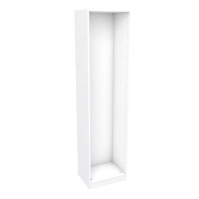 Form Darwin White Wardrobe (H)2004mm (W)500mm (D)374mm Price Comparisons | Compare The Build