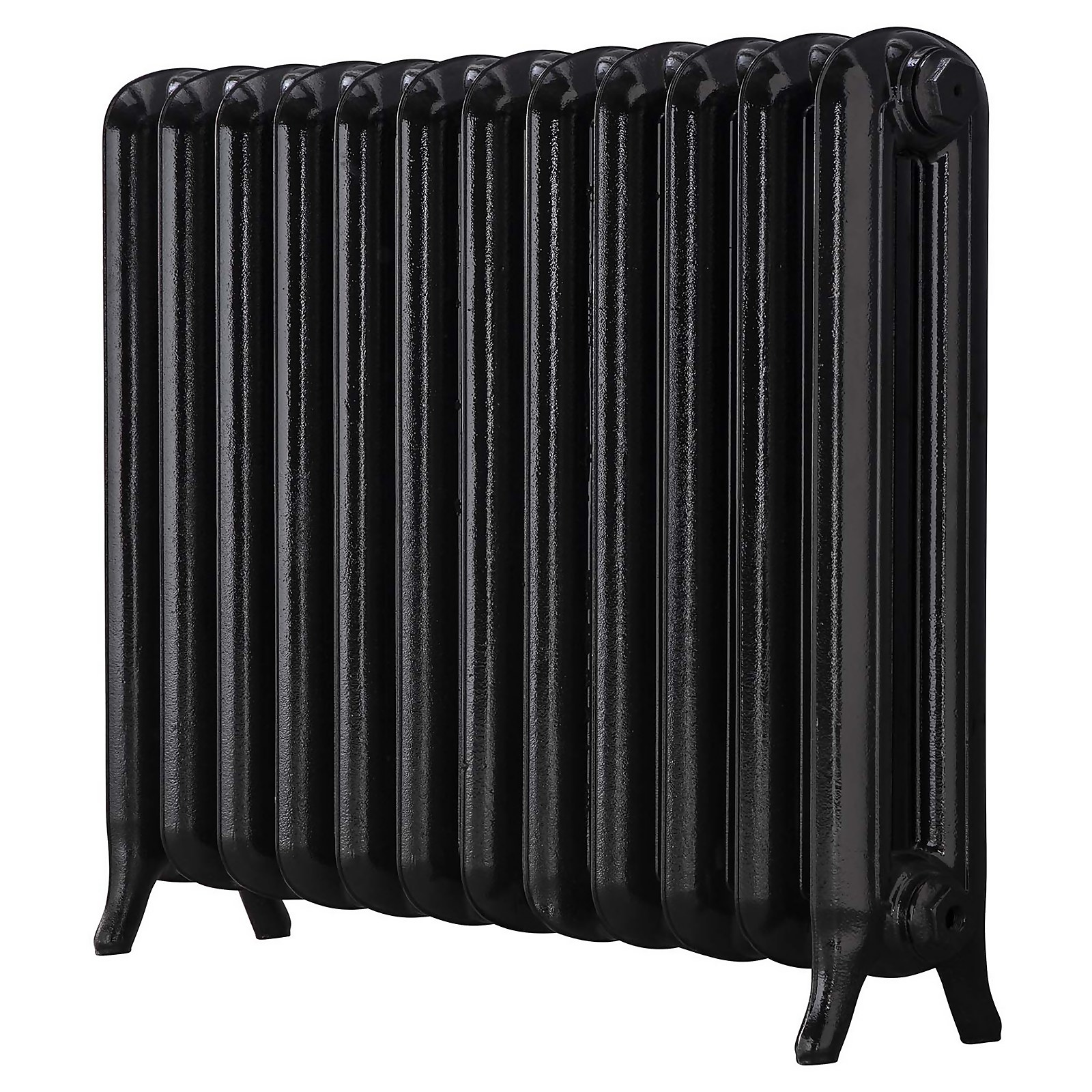 Arroll Cast Iron Radiator 946 X 750 - Black | Compare The Build