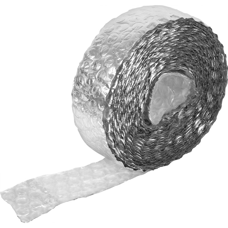 YBS Insulation YBS ThermaWrap Spiral Pipe Wrap 75mm x 7.5m Aluminium Price Comparisons | Compare The Build