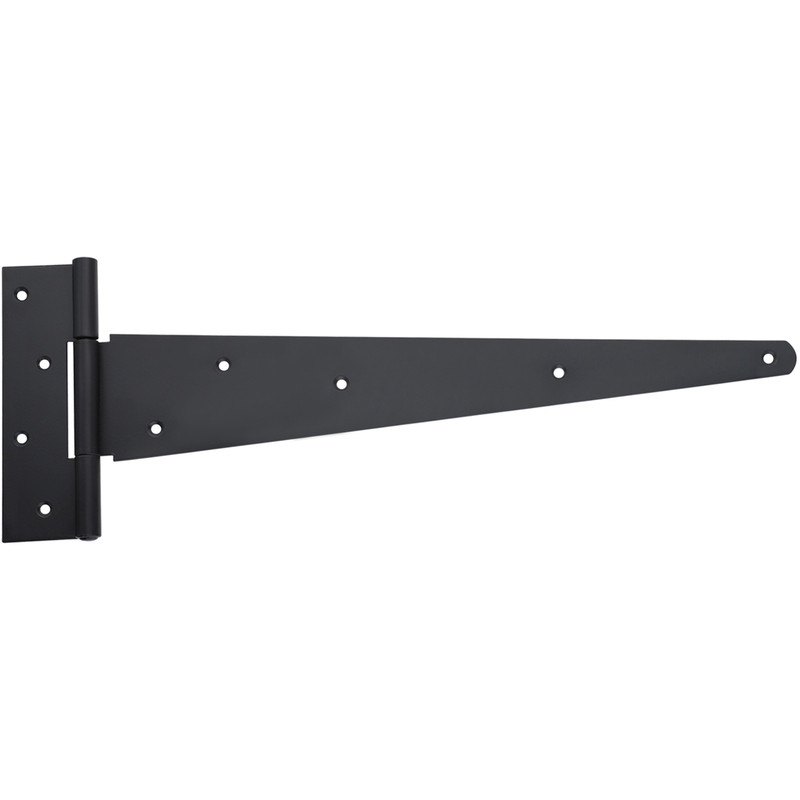 Hiatt Heavy Duty Tee Hinge 400mm (2 Pack) in Black Steel Price Comparisons | Compare The Build