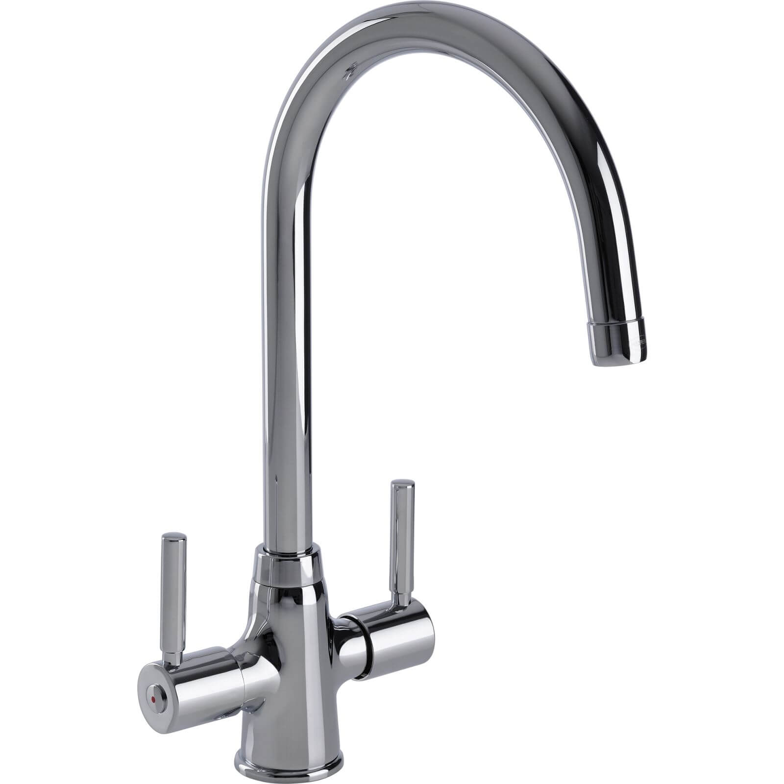 Ontario Dual Handle Monobloc Kitchen Tap - Chrome Price Comparisons | Compare The Build