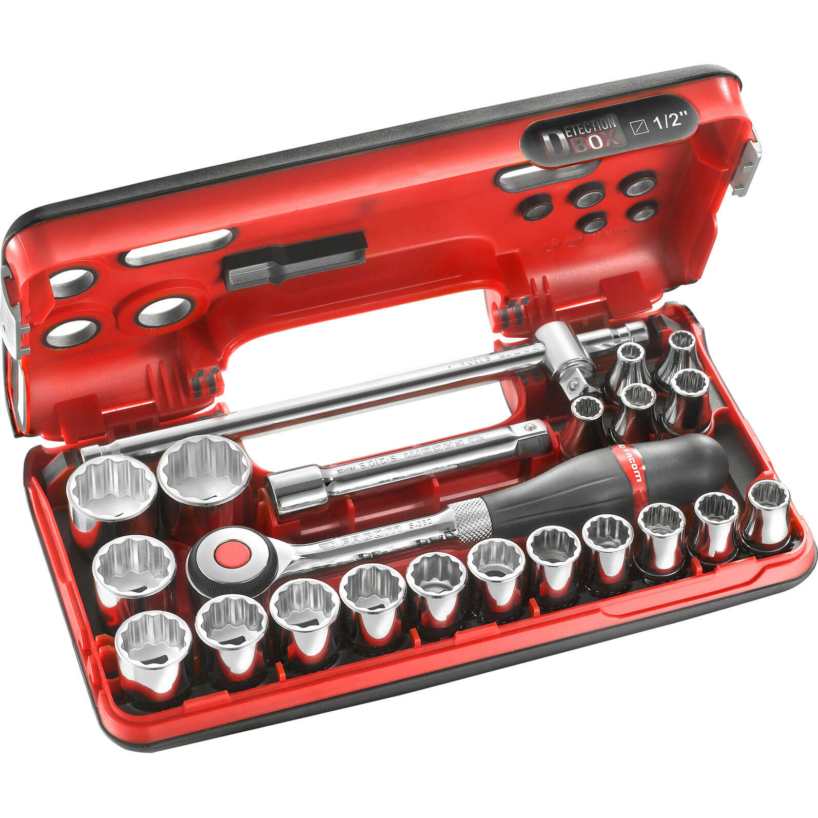 Facom 22 Piece 1/2" Drive Bi Hexagon Socket Set Metric in Detection Box 1/2" Price Comparisons | Compare The Build