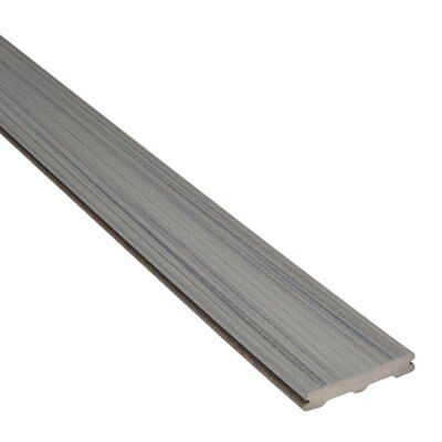 Trex® Chateau Grey Composite Deck Board (L)2.4M (W)140mm (T)24mm Price Comparisons | Compare The Build