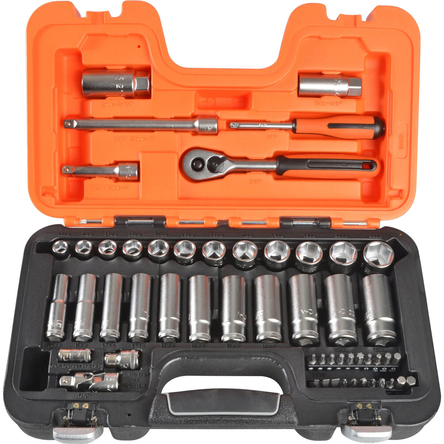 Bahco 53 Piece Combination Drive Hex Socket and Bit Set Metric Combination Price Comparisons | Compare The Build