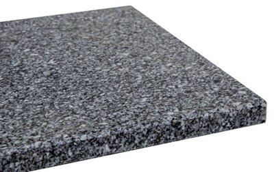 30mm Pearl Grey Granite Effect Natural Stone Kitchen Bespoke Worktop Price Comparisons | Compare The Build