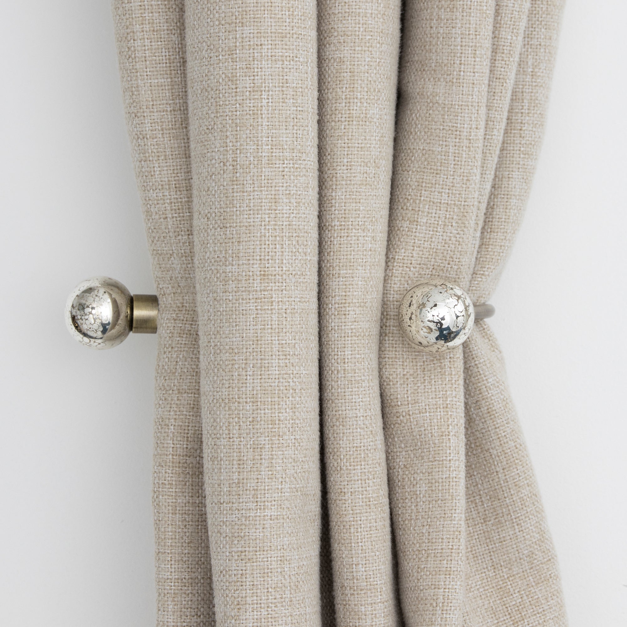 Mercury Double Layer Curtain Holdbacks Antique Brass Price Comparisons | Compare The Build
