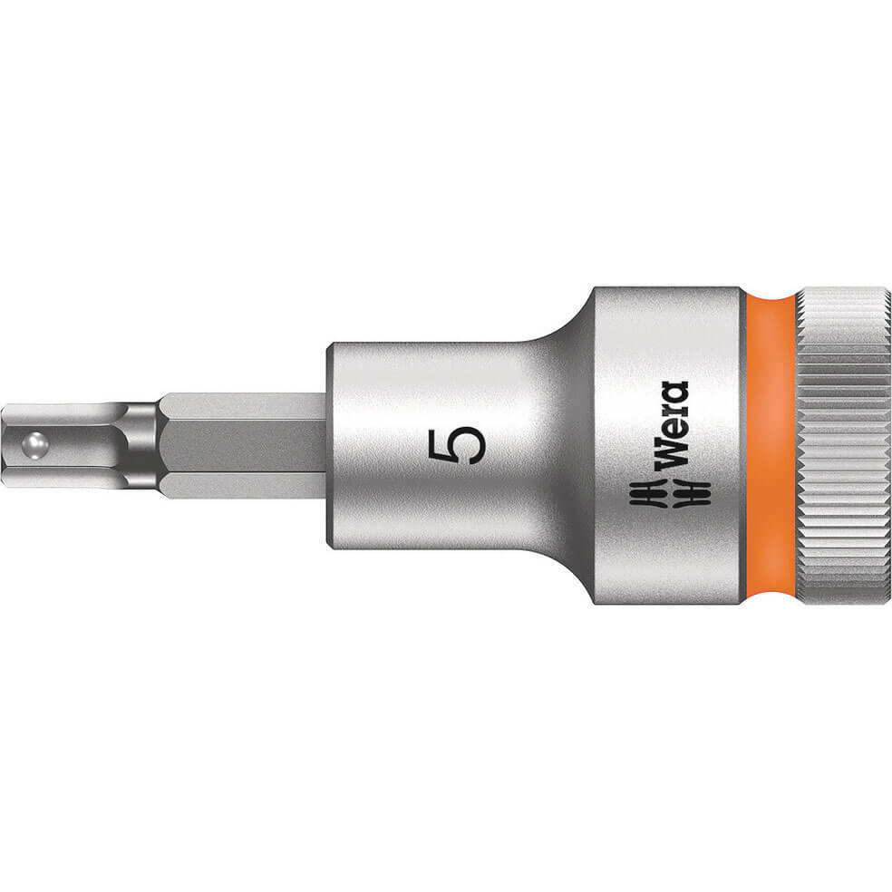 Wera 8740C HF Zyklop 1/2" Drive Hexagon Socket Bit Metric 1/2" 5mm Price Comparisons | Compare The Build