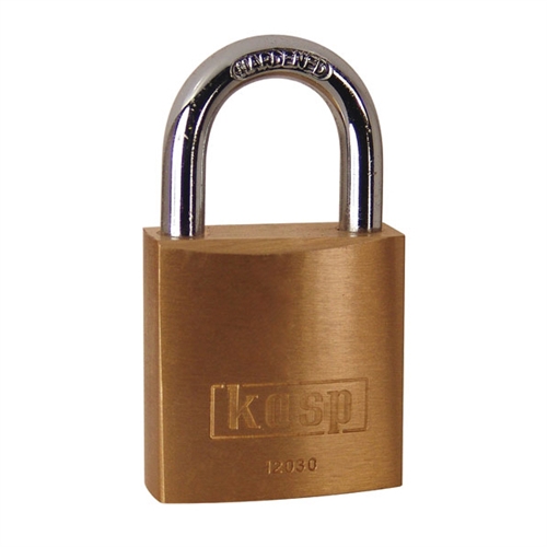 Kasp Brass Padlock - 30mm Price Comparisons | Compare The Build