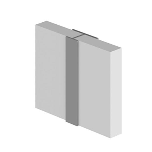 Multipanel Continuous Joint Profile Type D Satin Anodised - MPCHSA | Compare The Build