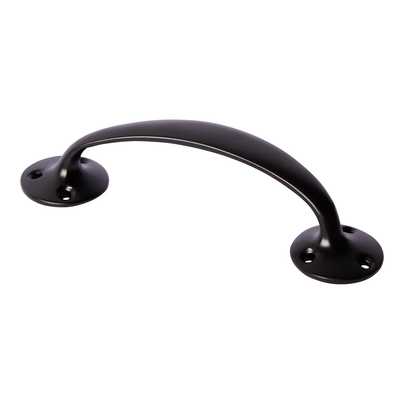 Victorian Bow Door Handle 150mm - Matt Black Price Comparisons | Compare The Build