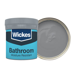 Wickes Bathroom Soft Sheen Emulsion Paint Tester Pot - Slate No.235 - 50ml Price Comparisons | Compare The Build