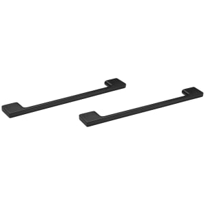 Abacus Concept Matt Black Bathroom Furniture Handle for Freestanding Unit - Pack of 2 | Compare The Build