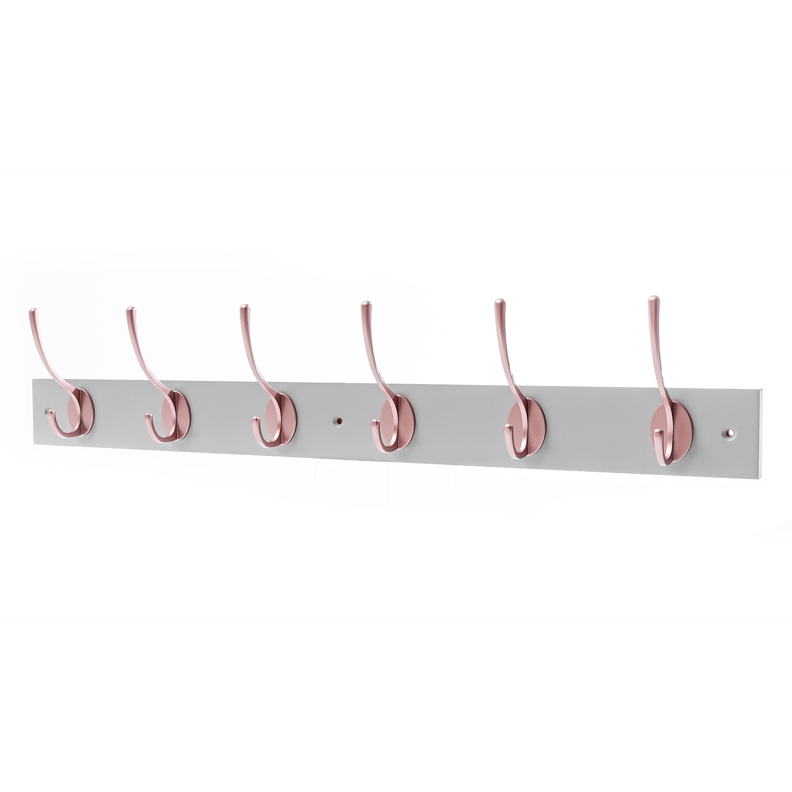 6 Victorian Rose Gold Hooks on Dove Bloc Board Price Comparisons | Compare The Build