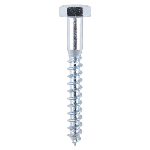 12mm x 100mm - Coach Screw Hexagon DIN 571 - BZP - Bag of 4 Price Comparisons | Compare The Build