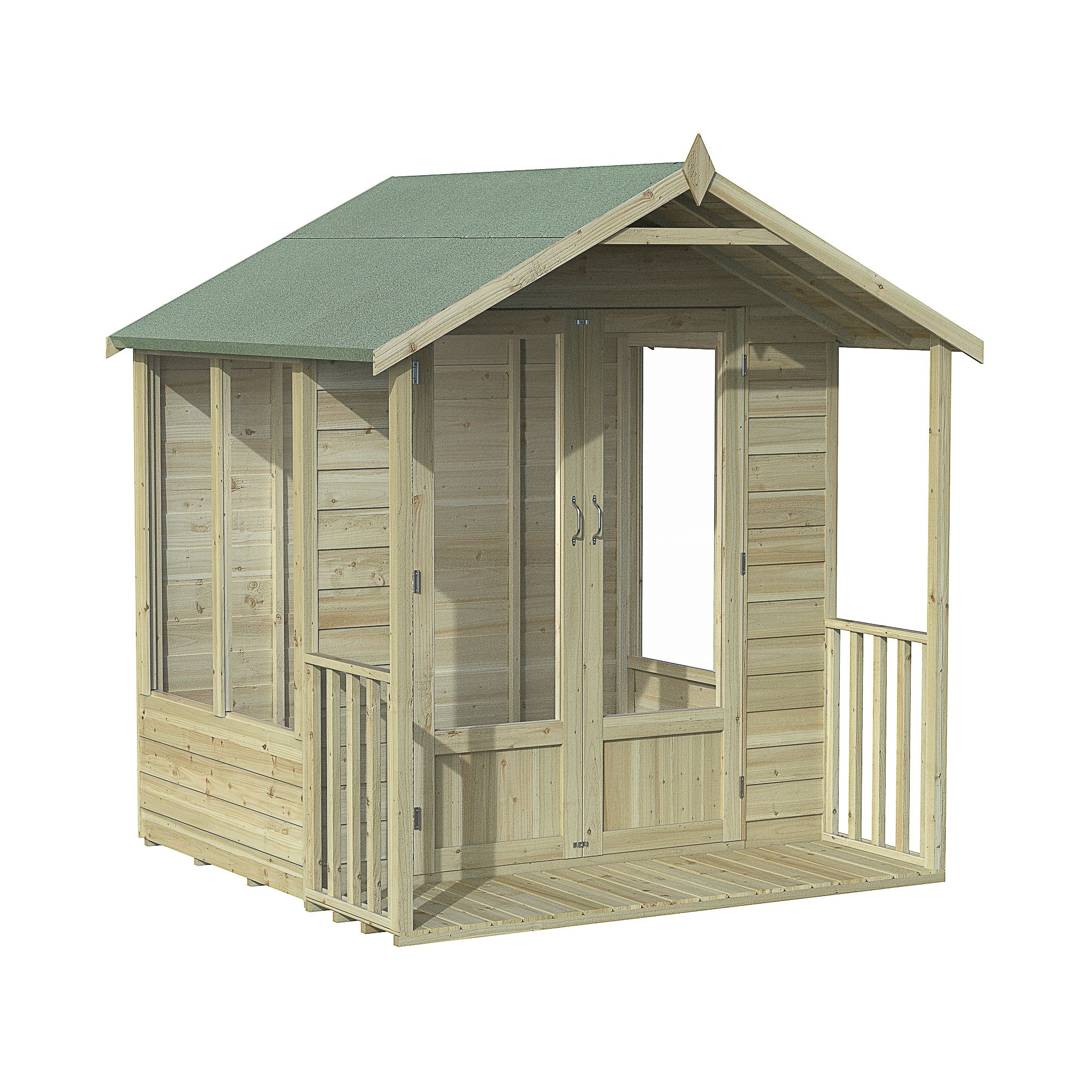 Oakley Apex Summerhouse - Installation Included / 6x4 Price Comparisons | Compare The Build