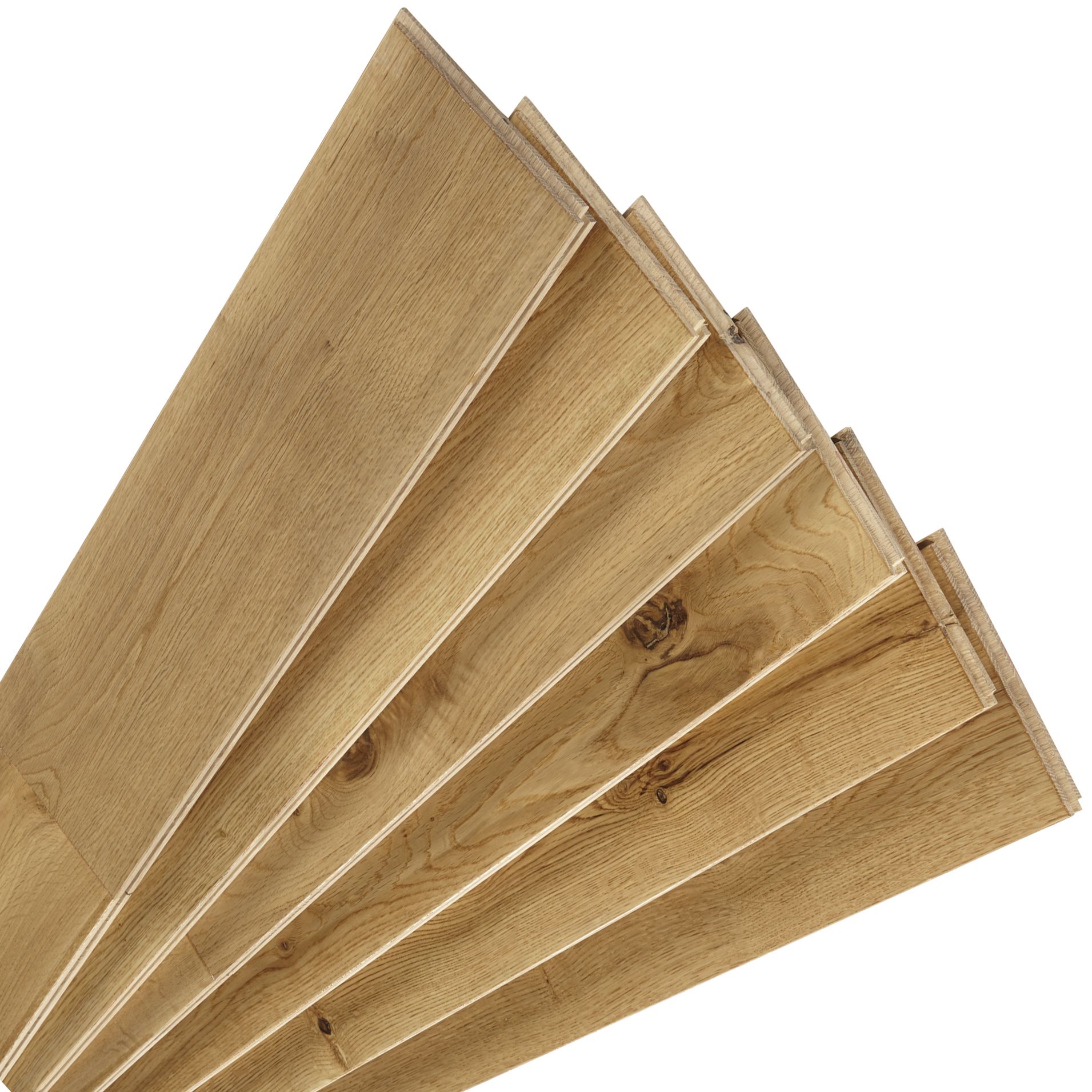 Colours Rondo Natural Oak Solid Wood Flooring, 1.08M² Price Comparisons | Compare The Build
