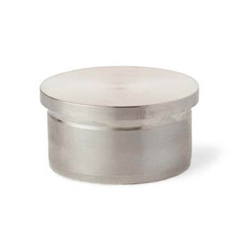 Stainless Steel Balustrade Flat End Cap - 48.3mm Diameter Price Comparisons | Compare The Build