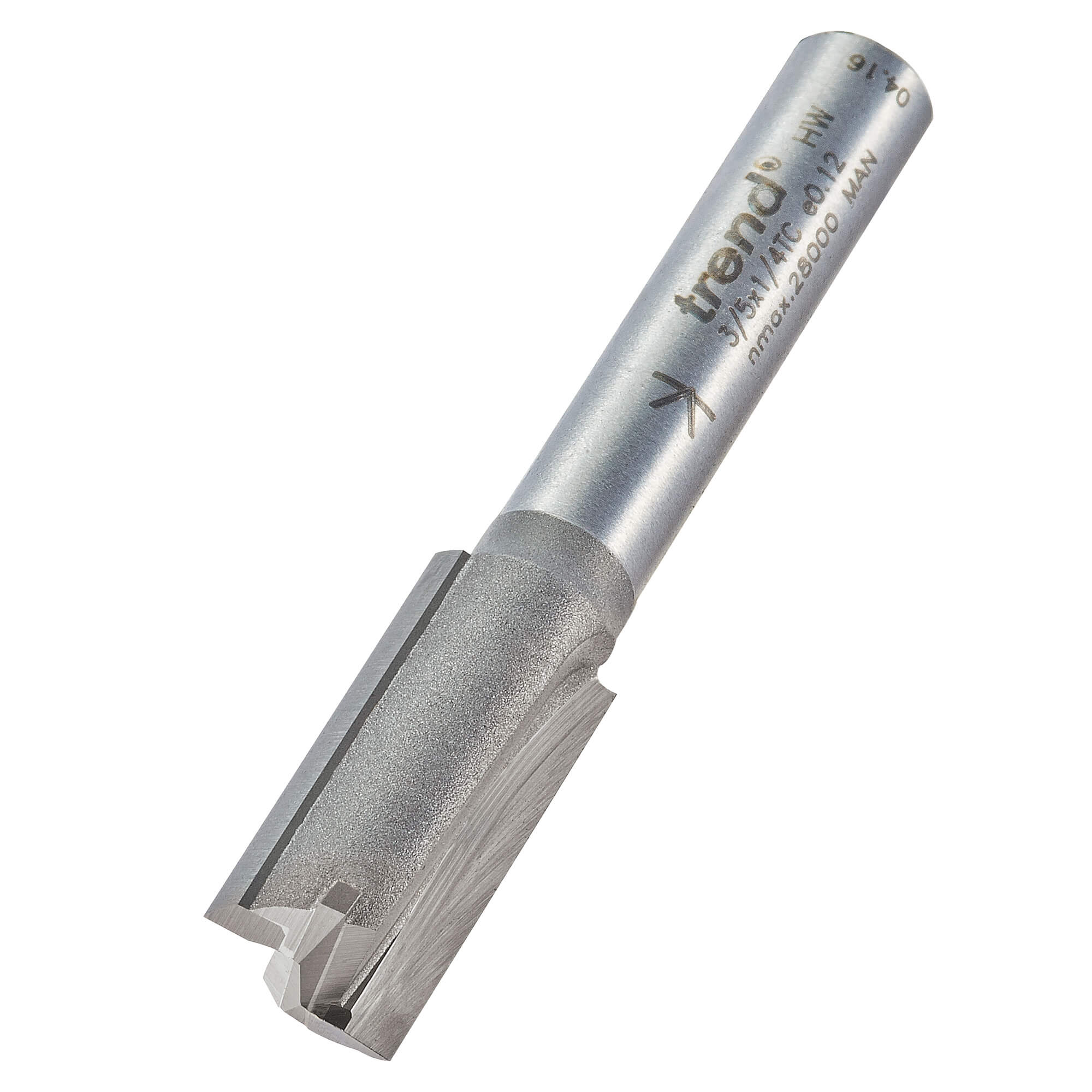 Trend Professional Two Flute Straight Router Cutter 9mm 19mm 1/4" Price Comparisons | Compare The Build
