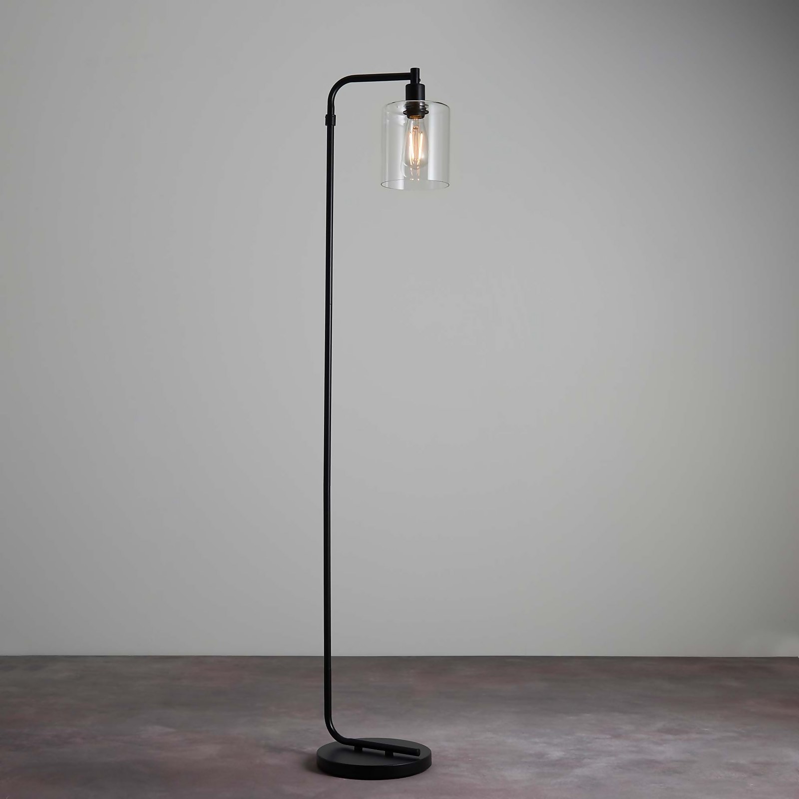 Clancy Floor Lamp - Black | Compare The Build