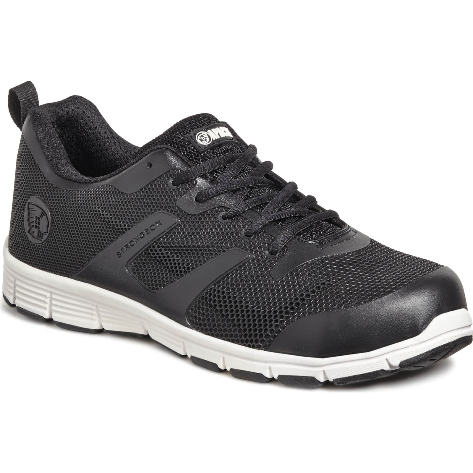 Apache Vault Lightweight Sports Trainers Black Size 5 Price Comparisons | Compare The Build
