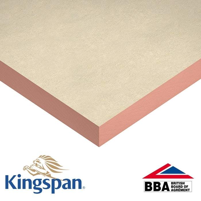 Kingspan Kooltherm K103 Insulation Board 2400mm x 1200mm x 70mm - 11.52m2 (4 sheets) Phenolic Foam IK103L70 | Compare The Build