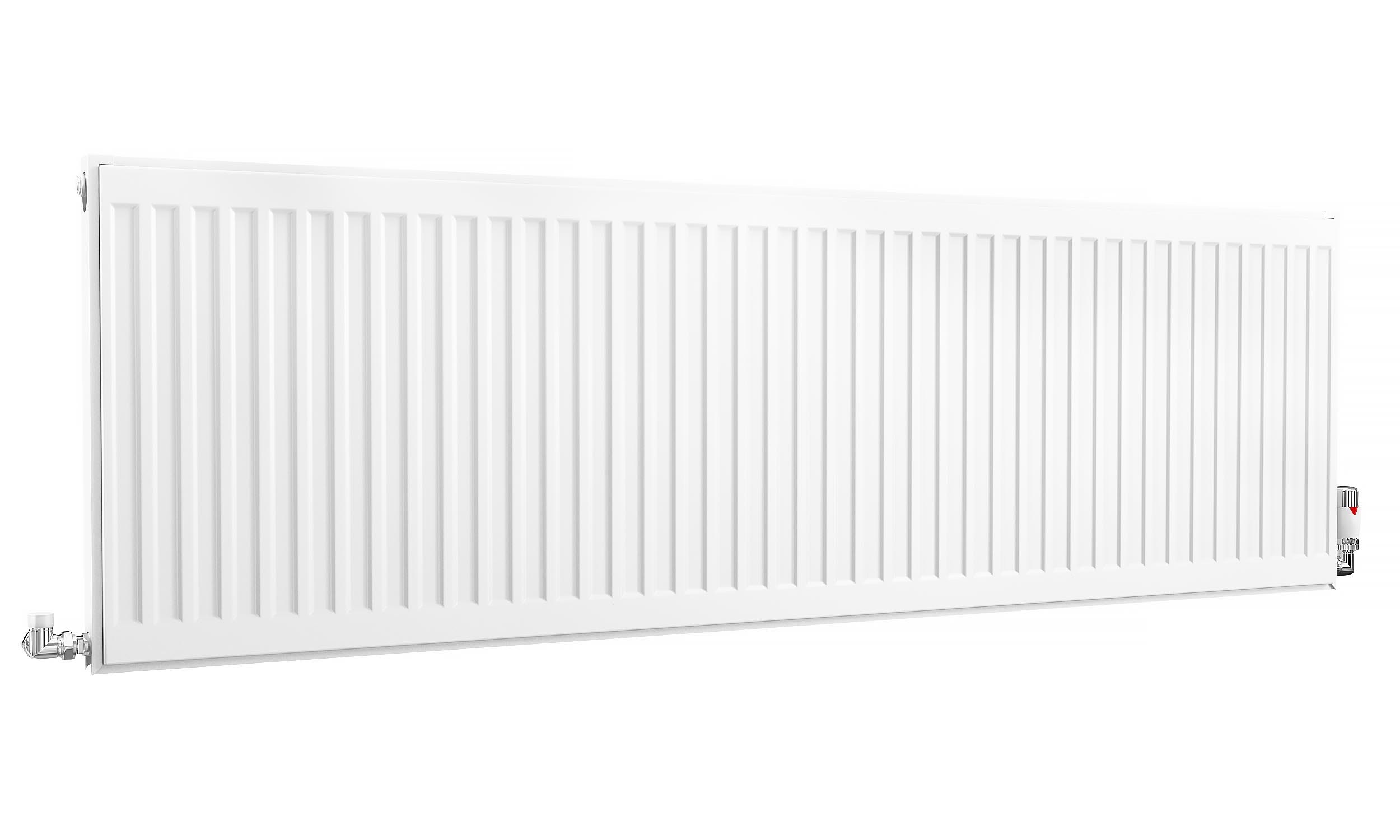 Kartell K-Rad Compact Horizontal Radiator, White, 500mm x 1600mm - Single Panel, Single Convector Price Comparisons | Compare The Build