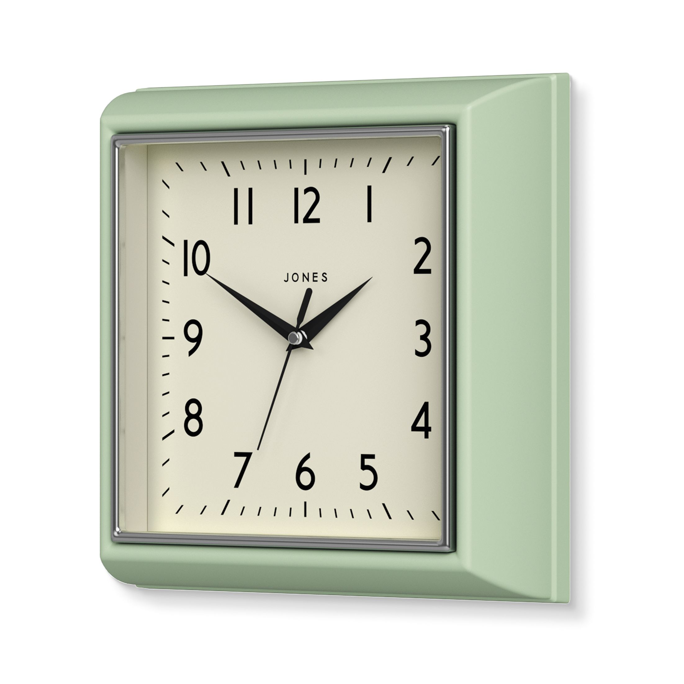 Jones Contemporary Neo Mint Quartz Clock Price Comparisons | Compare The Build