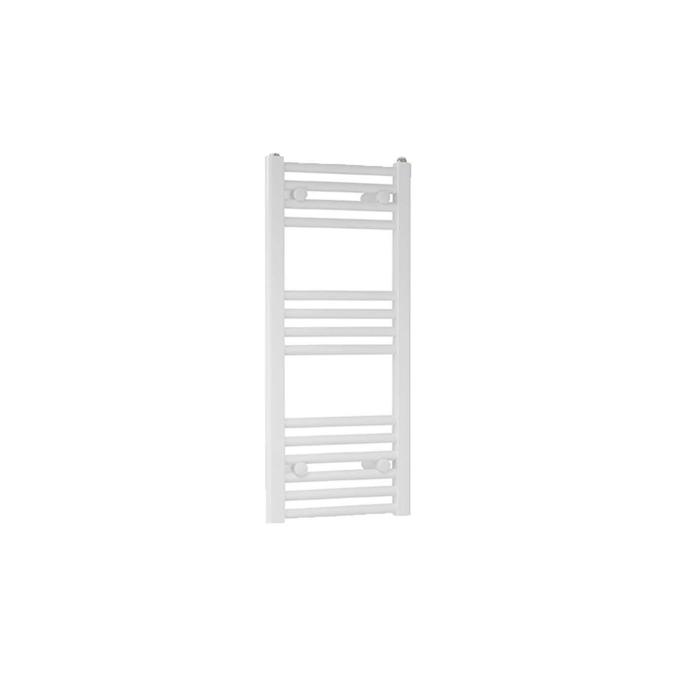 Towelrads Independent Ladder Rail - 22mm, White Straight, 800x400mm Price Comparisons | Compare The Build