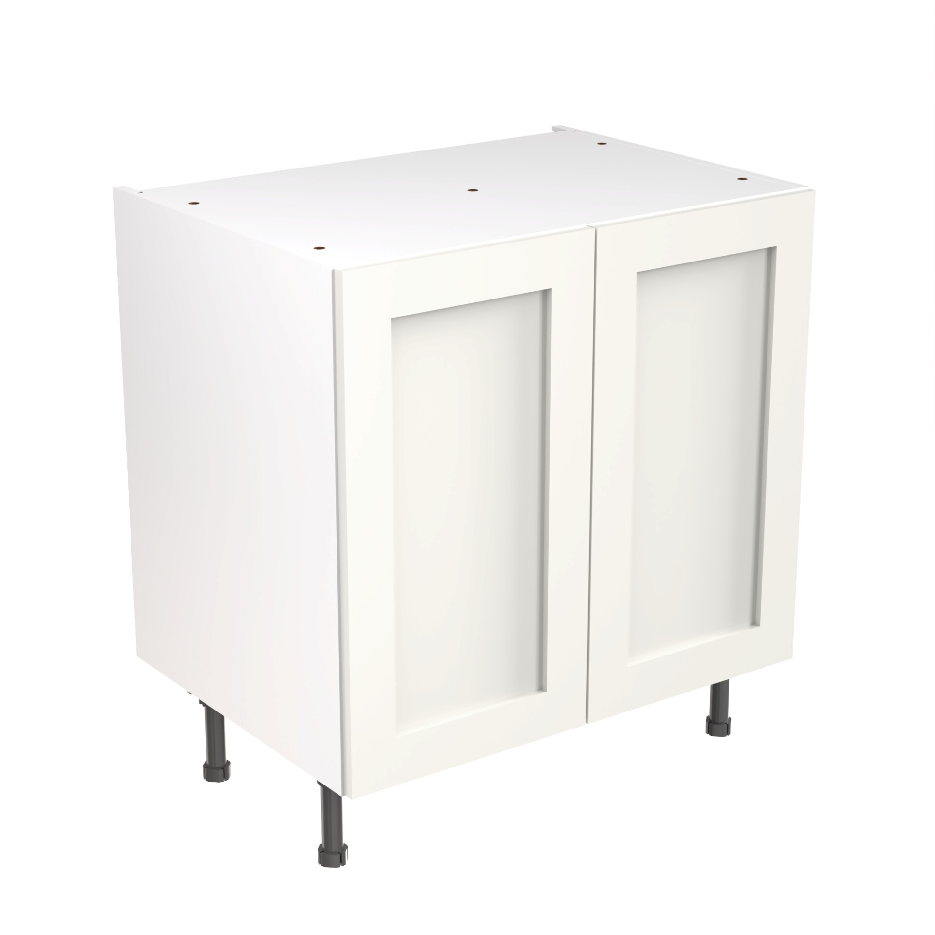 Flatpack Base Unit Shaker Ultra Matt White 800mm - FKKH0536 Price Comparisons | Compare The Build