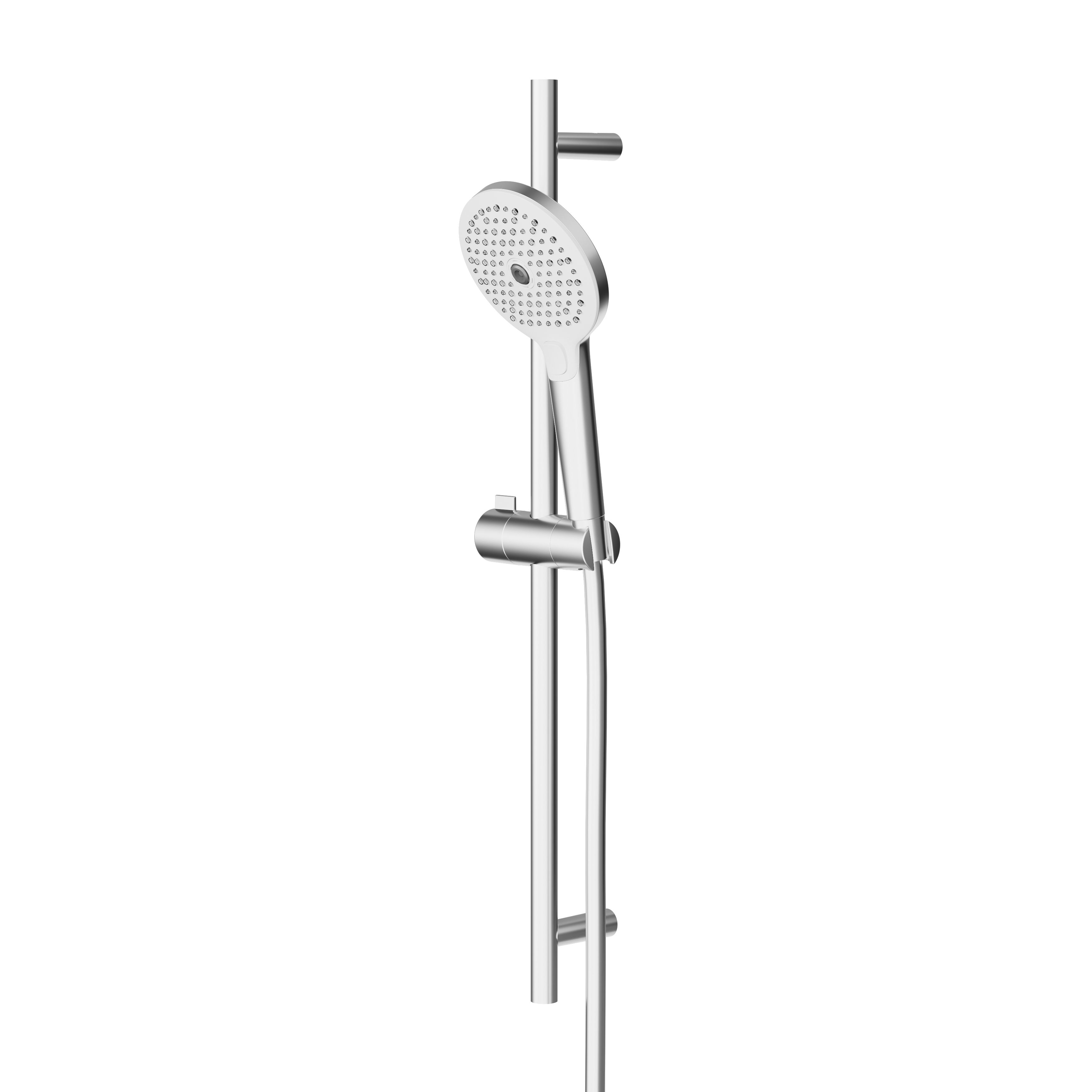 GoodHome Kolima 3-Spray Pattern Chrome Effect Shower Kit Price Comparisons | Compare The Build