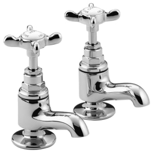 Bristan 1901 Pair of Chrome Crosshead Small Vanity Basin Taps Price Comparisons | Compare The Build