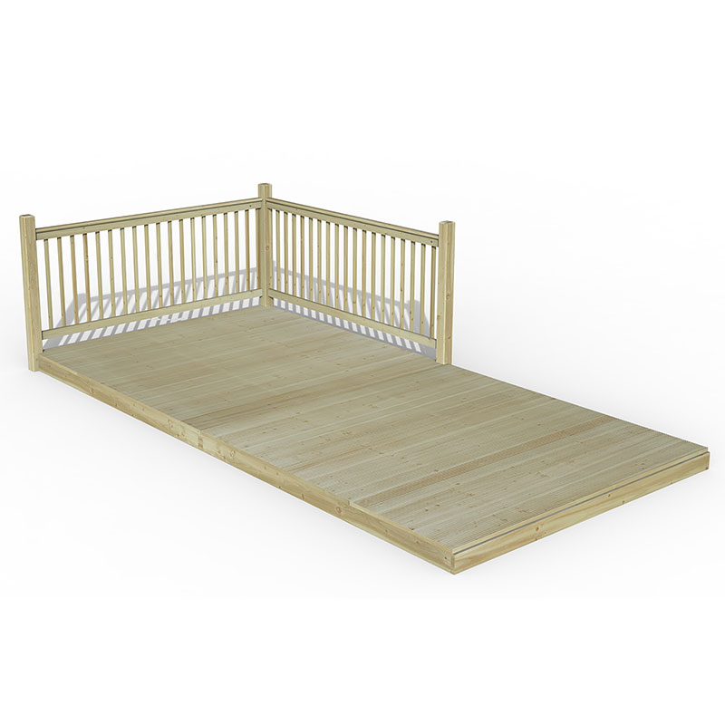 8' x 16' Forest Patio Deck Kit No. 2 (2.4m x 4.8m) Price Comparisons | Compare The Build