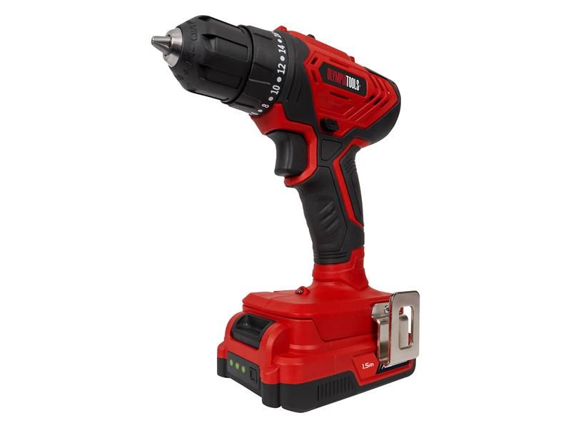 Olympia Power Tools OLPX20SDD115 X20S™ Drill Driver 20V 1 x 1.5Ah Li-ion | Compare The Build