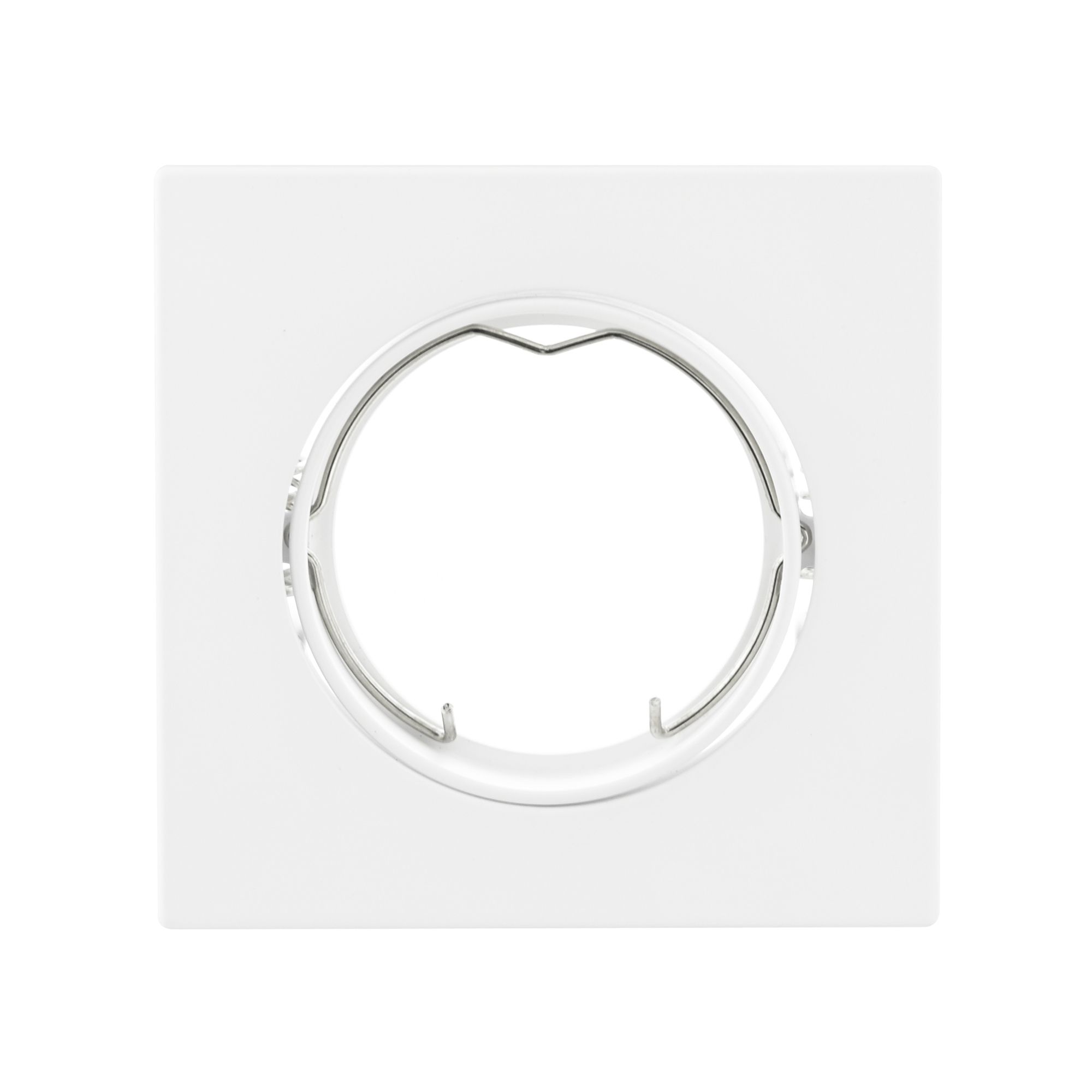 Colours Matt White Adjustable Square Downlight Bezel Price Comparisons | Compare The Build