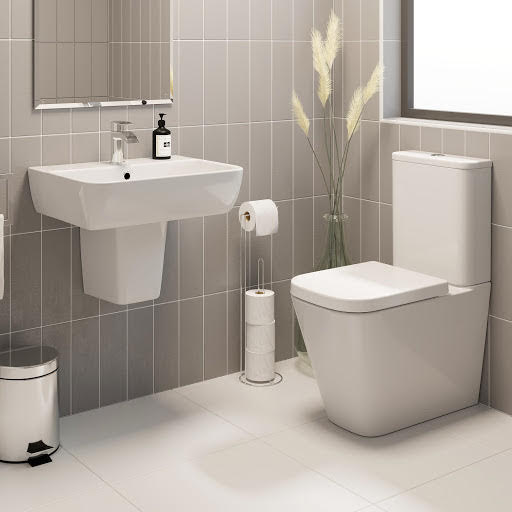 Toilet & Wall Hung Semi Pedestal Basin Cloakroom Suite Price Comparisons | Compare The Build